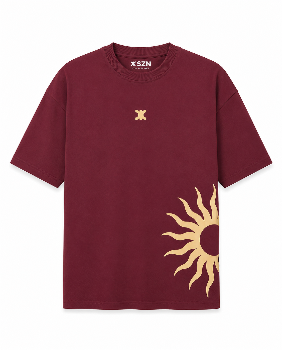 Following the Sun — Burgundy Unisex Tee