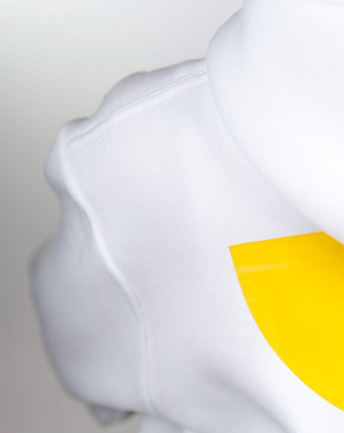 White "On Cloud 9" Unisex Long Sleeve Comfy Hoodie :)