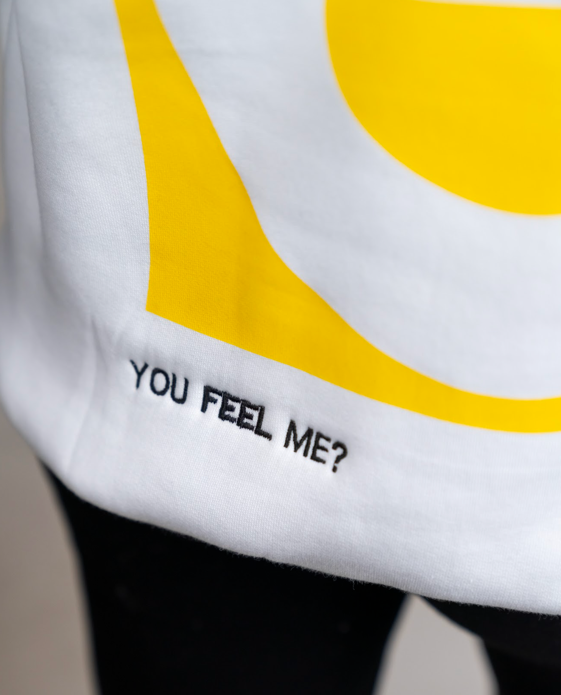White "On Cloud 9" Unisex Long Sleeve Comfy Hoodie :)